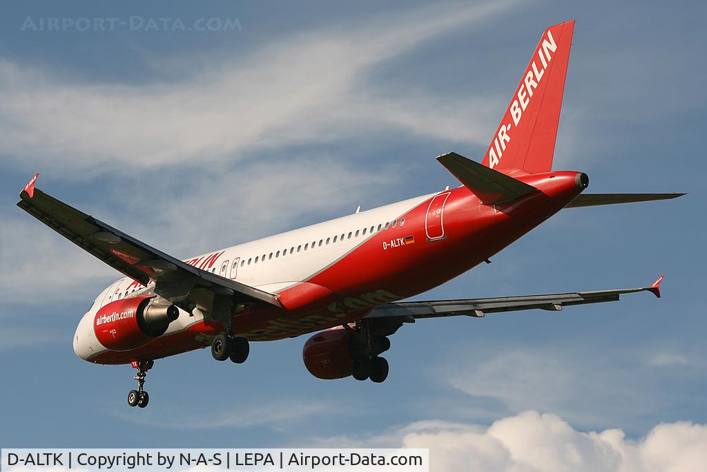 D-ALTK, 2003 Airbus A320-214 C/N 1931, Arriving