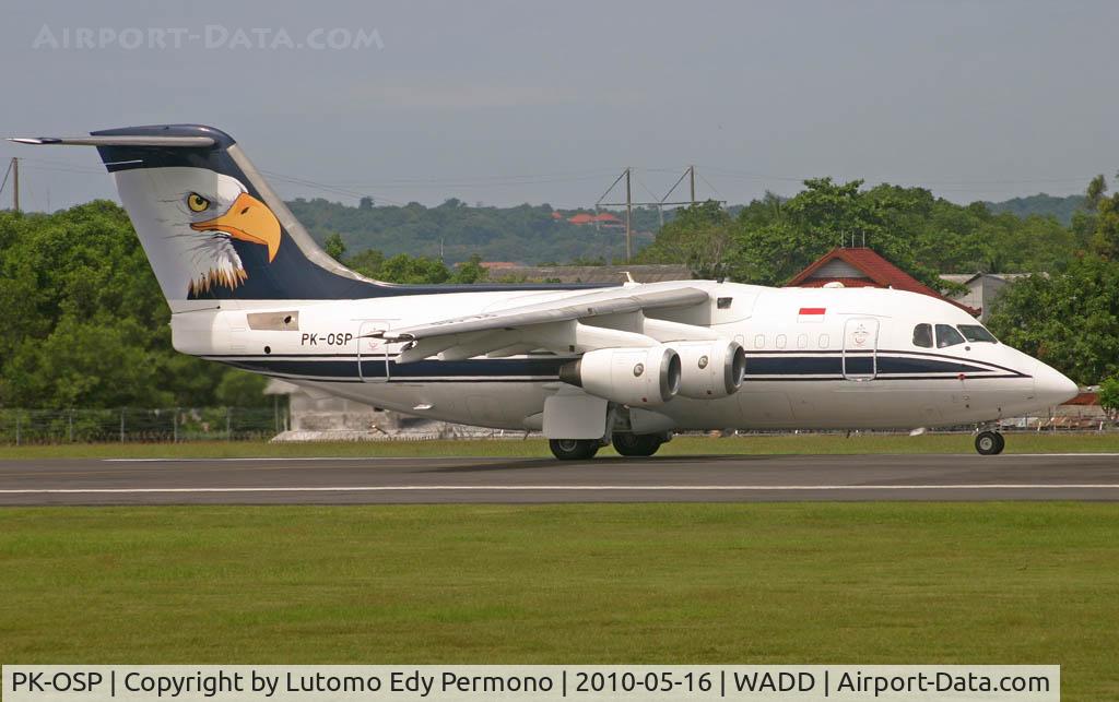 PK-OSP, 1990 British Aerospace BAe.146-100 C/N E1124, Metro TV