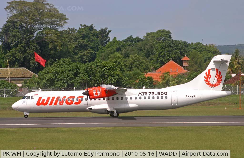 PK-WFI, 2009 ATR 72-212A C/N 871, Wings Air