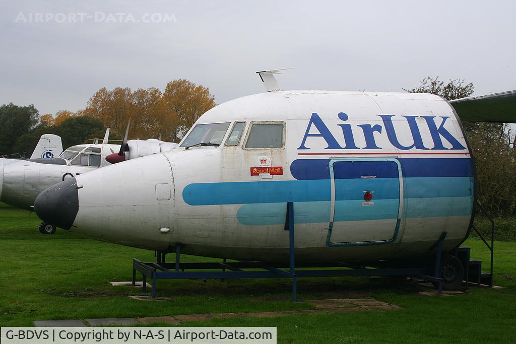 G-BDVS, 1963 Fokker F-27-200 Friendship C/N 10232, Nose Section