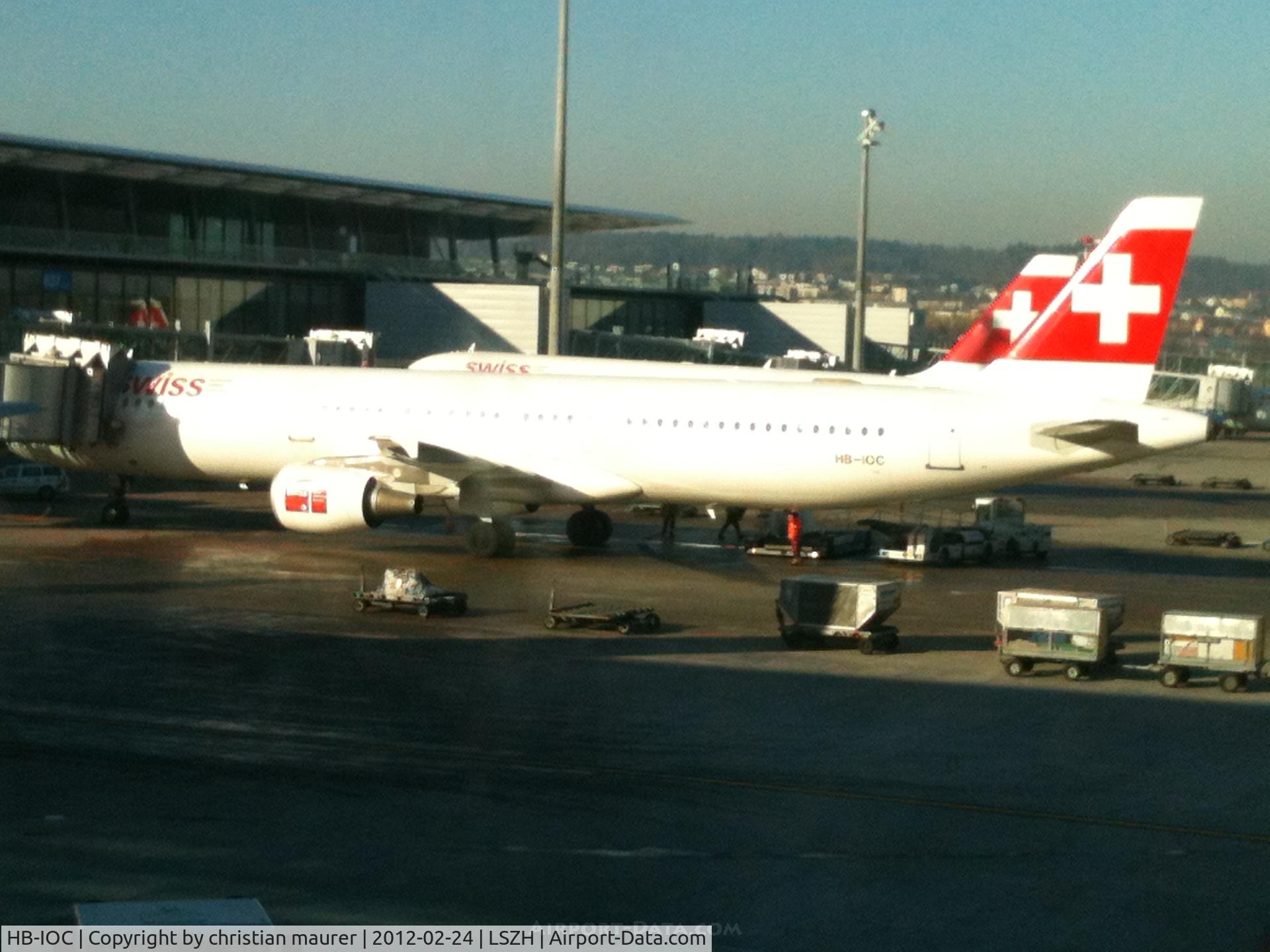 HB-IOC, 1995 Airbus A321-111 C/N 520, Airbus A321 swiss air