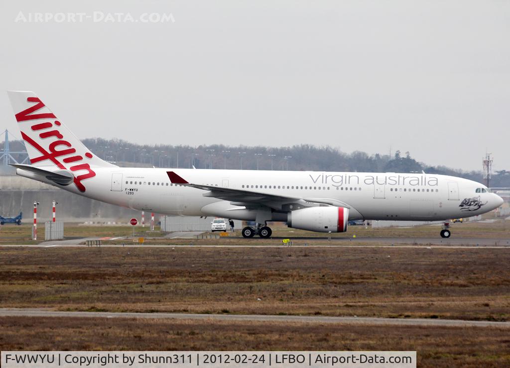 F-WWYU, 2012 Airbus A330-243 C/N 1293, C/n 1293 - To be VH-XFC