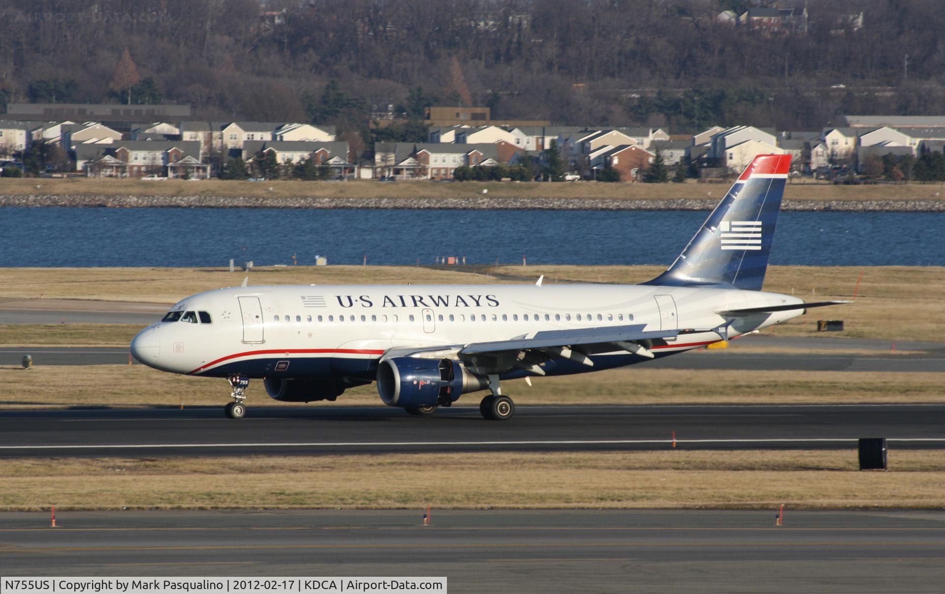 N755US, 2000 Airbus A319-112 C/N 1331, Airbus A319