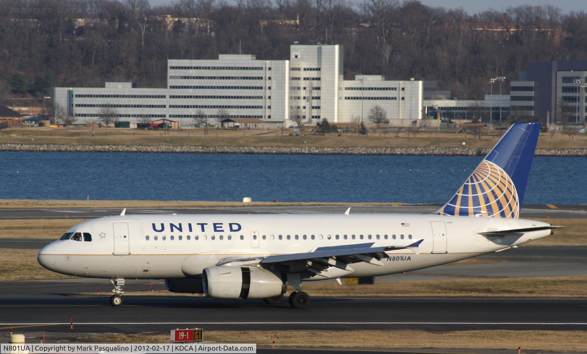 N801UA, 1997 Airbus A319-131 C/N 686, Airbus A319