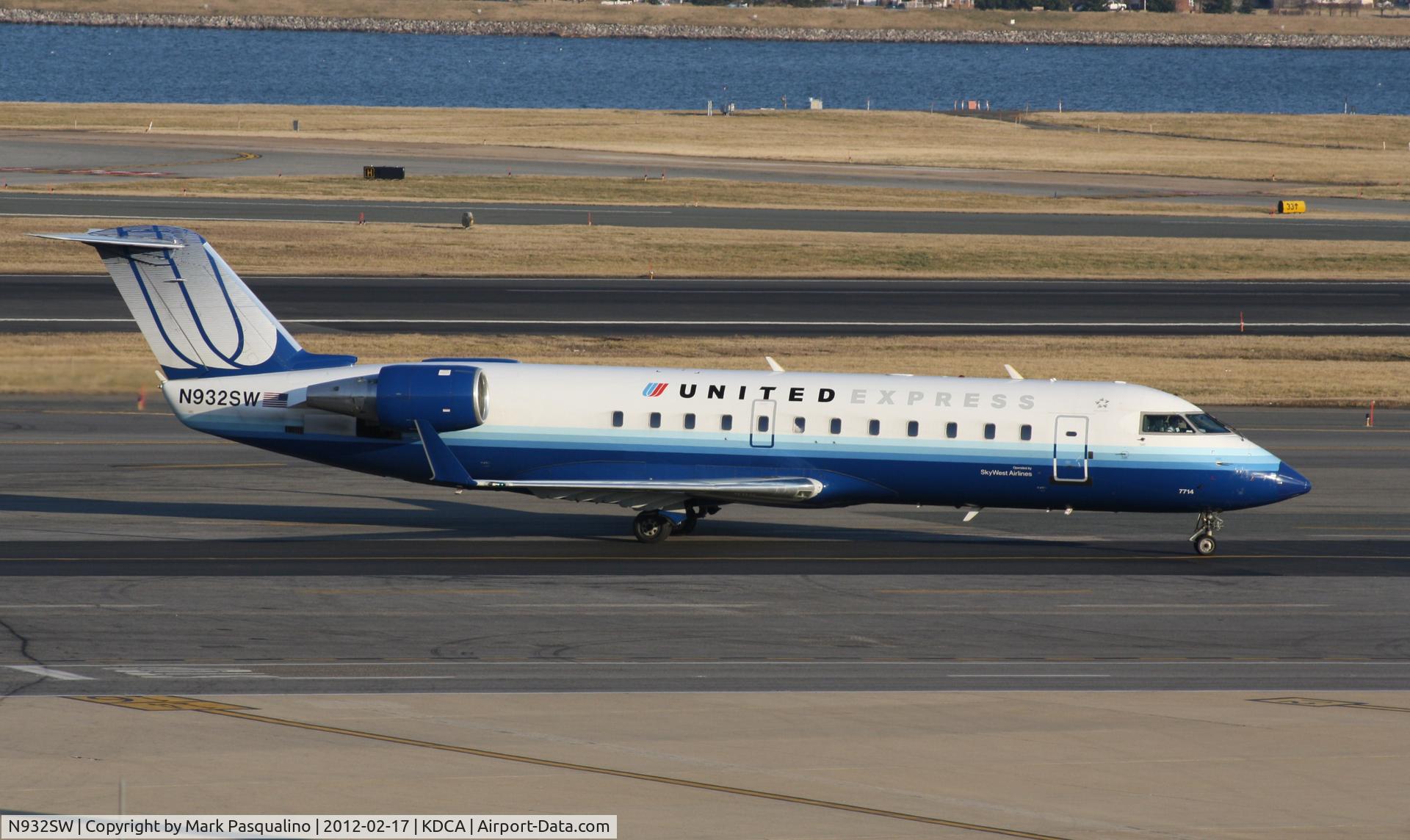 N932SW, 2002 Bombardier CRJ-200LR (CL-600-2B19) C/N 7714, CL-600-2B19