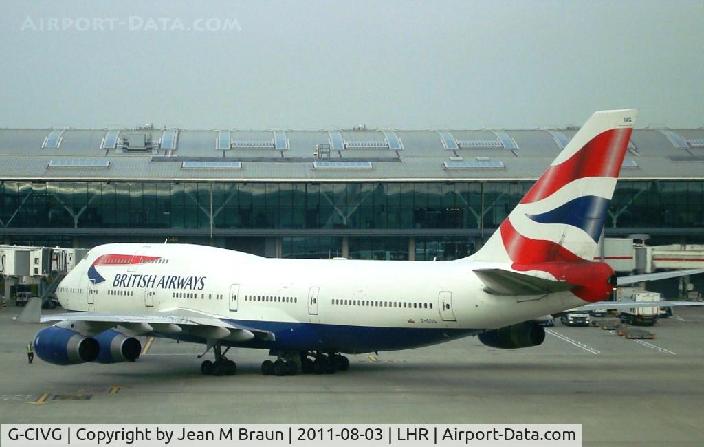 G-CIVG, 1995 Boeing 747-436 C/N 25813, 1st flight date 06 April 1995