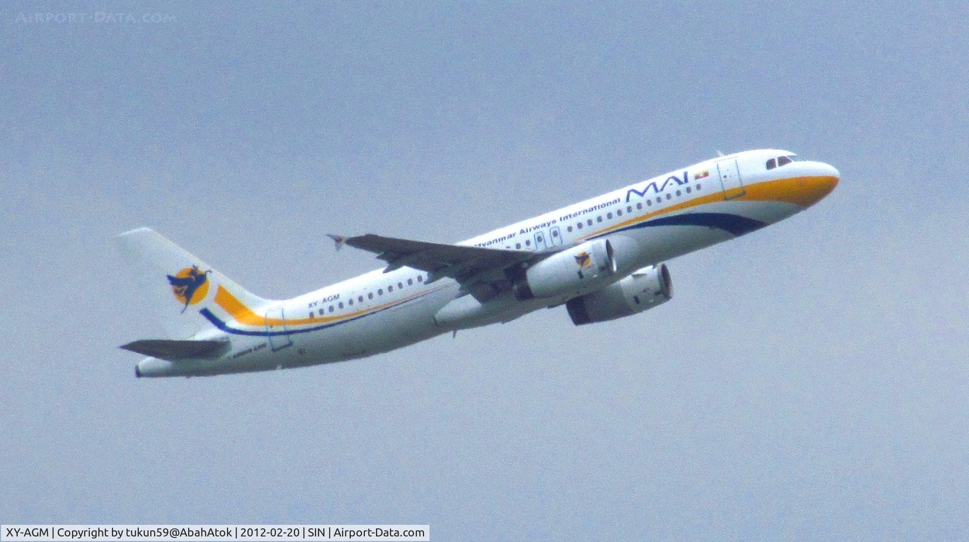 XY-AGM, 1992 Airbus A320-231 C/N 295, Myanmar Airways International