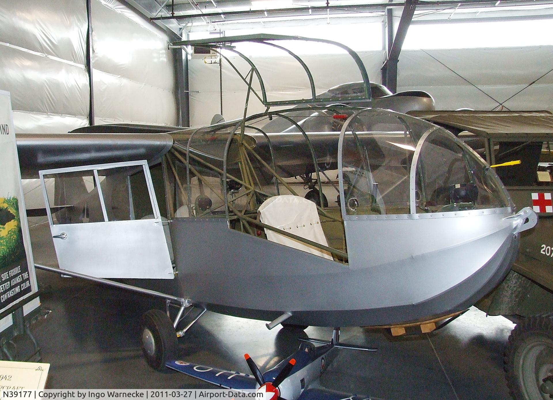 N39177, Taylorcraft G-100 C/N 4183, Taylorcraft G-100 (TG-6) at the Western Antique Aeroplane and Automobile Museum, Hood River OR