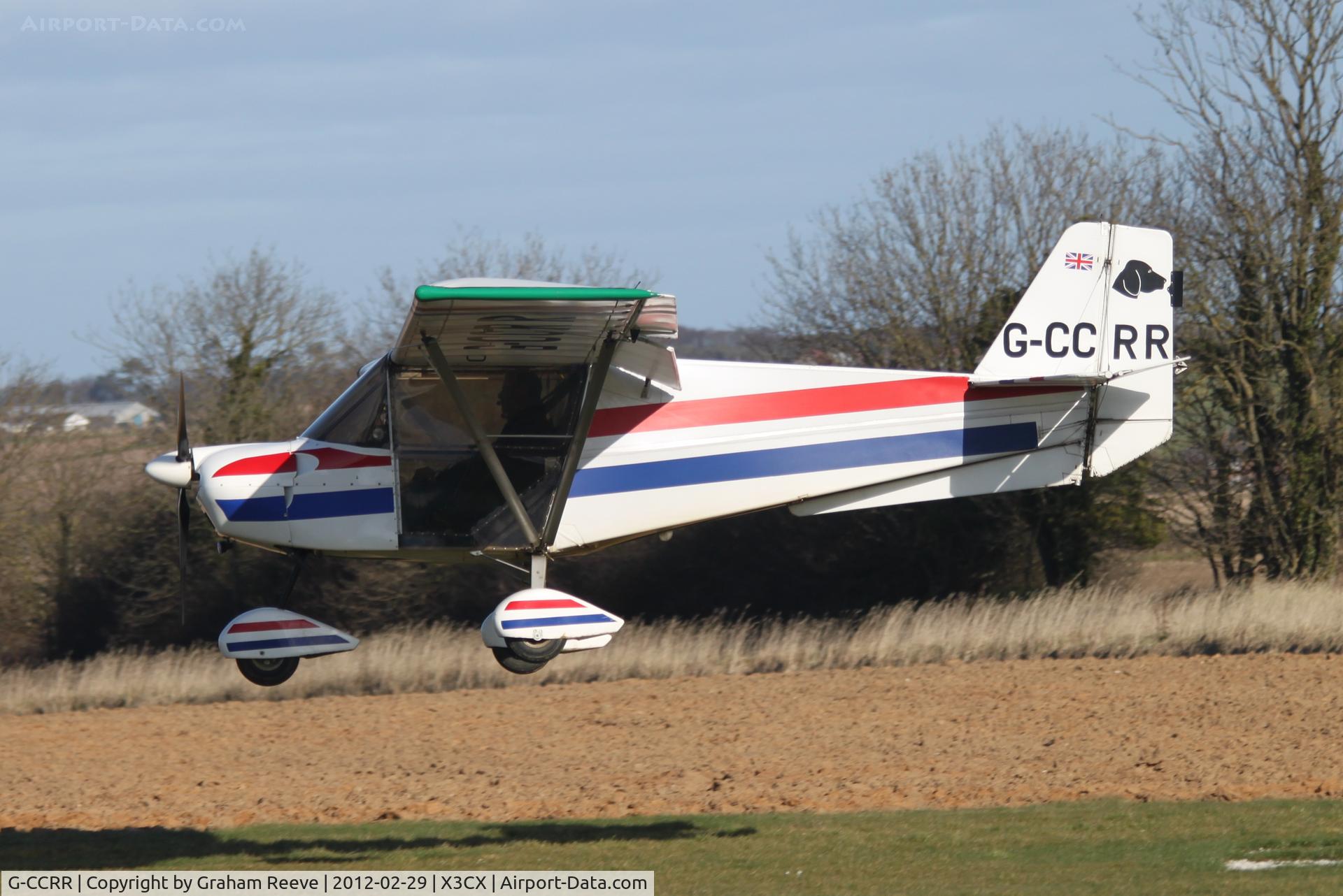 G-CCRR, 2004 Best Off Skyranger 912(1) C/N BMAA/HB/329, About to land.