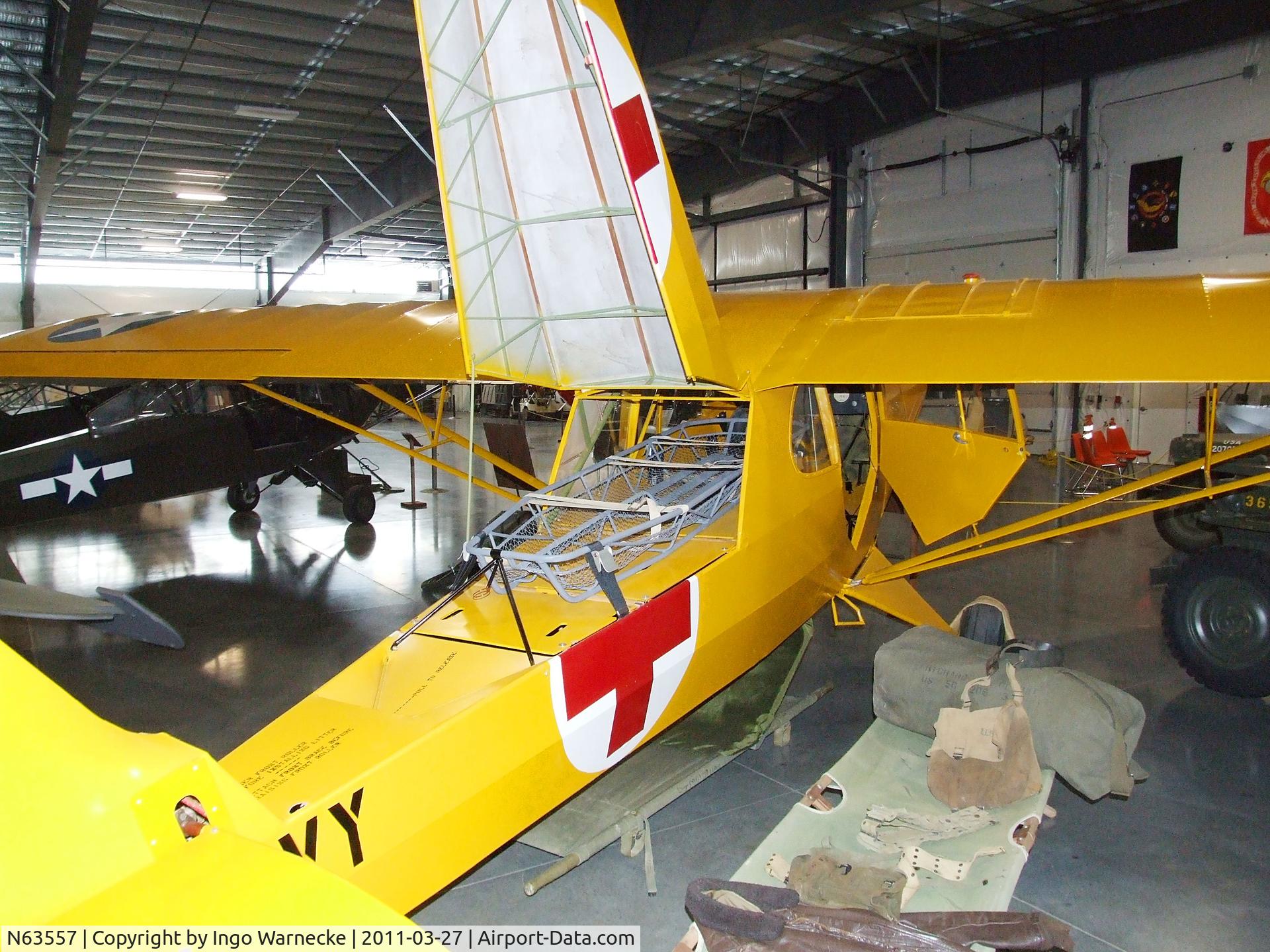 N63557, Piper AE-1 C/N 5-1465, Piper AE-1 at the Western Antique Aeroplane and Automobile Museum, Hood River OR