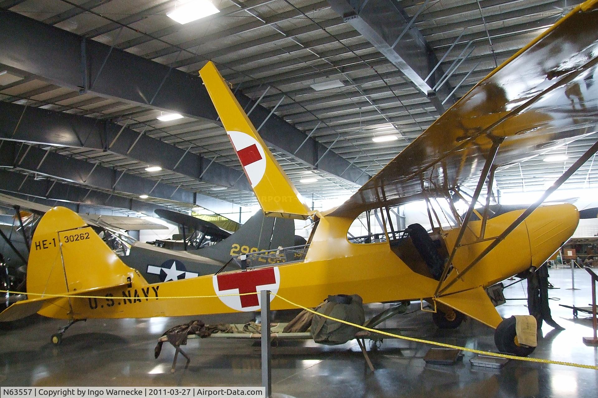 N63557, Piper AE-1 C/N 5-1465, Piper AE-1 at the Western Antique Aeroplane and Automobile Museum, Hood River OR