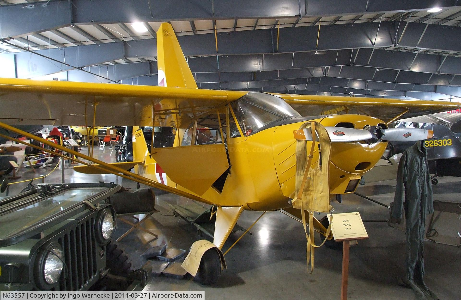 N63557, Piper AE-1 C/N 5-1465, Piper AE-1 at the Western Antique Aeroplane and Automobile Museum, Hood River OR