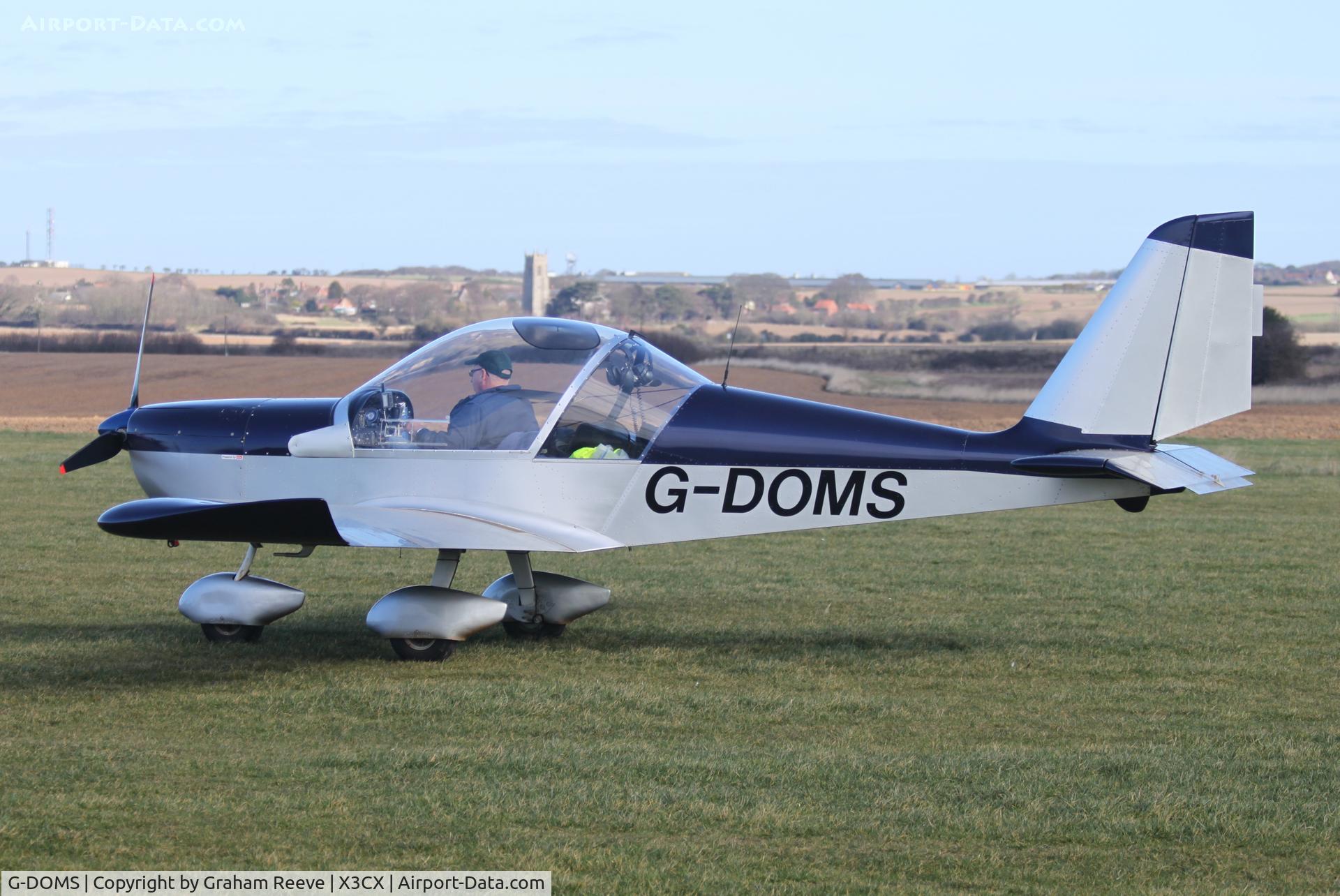 G-DOMS, 2004 Aerotechnik EV-97A Eurostar C/N PFA 315-14254, Just arrived.