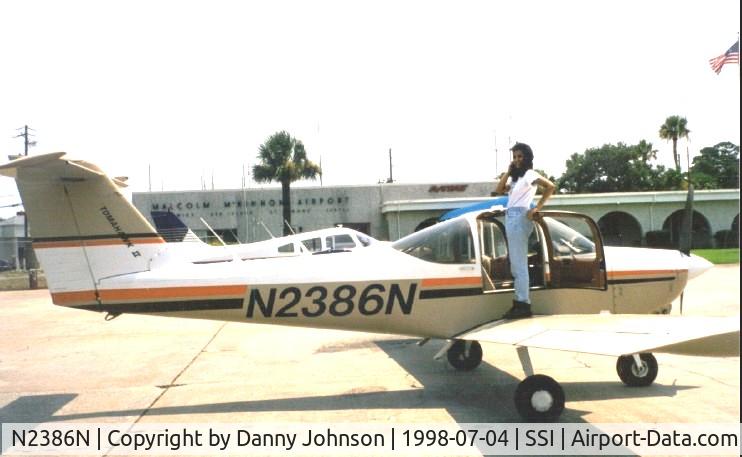 N2386N, 1979 Piper PA-38-112 Tomahawk C/N 38-79A0820, Flight to St Simons