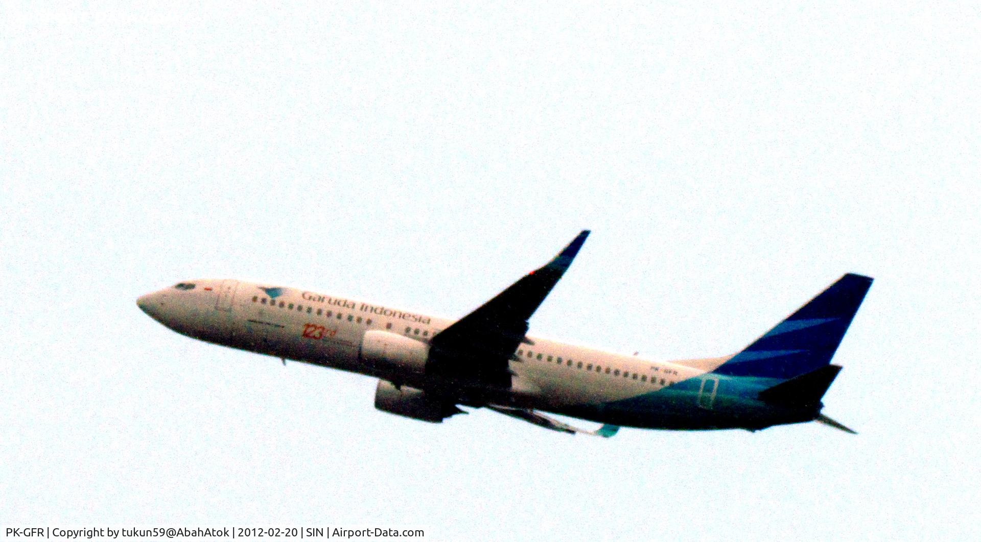 PK-GFR, 2011 Boeing 737-81D C/N 39417/3802, Garuda Indonesia