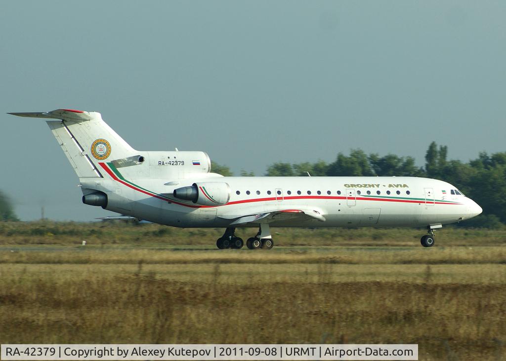RA-42379, 1990 Yakovlev Yak-42D C/N 4520421014543, From Stavropol to Moscow (Vnukovo)