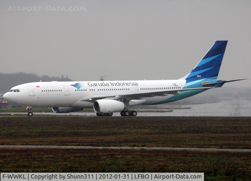F-WWKL, 2011 Airbus A330-243 C/N 1288, C/n 1288 - To be PK-GPO