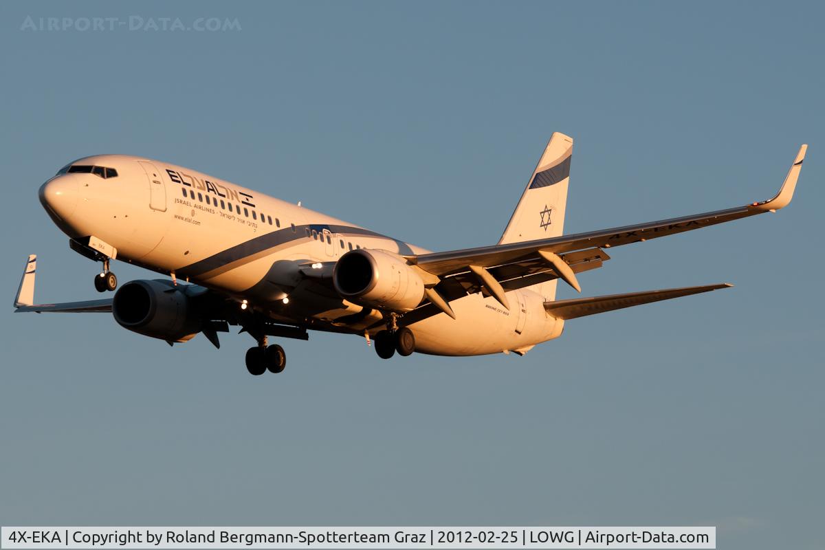 4X-EKA, 1999 Boeing 737-858 C/N 29957, Boeing 737-858