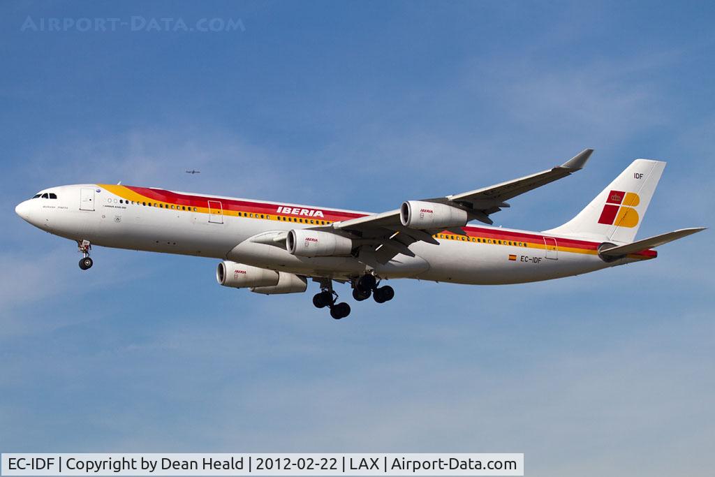 EC-IDF, 2002 Airbus A340-313X C/N 474, Iberia 