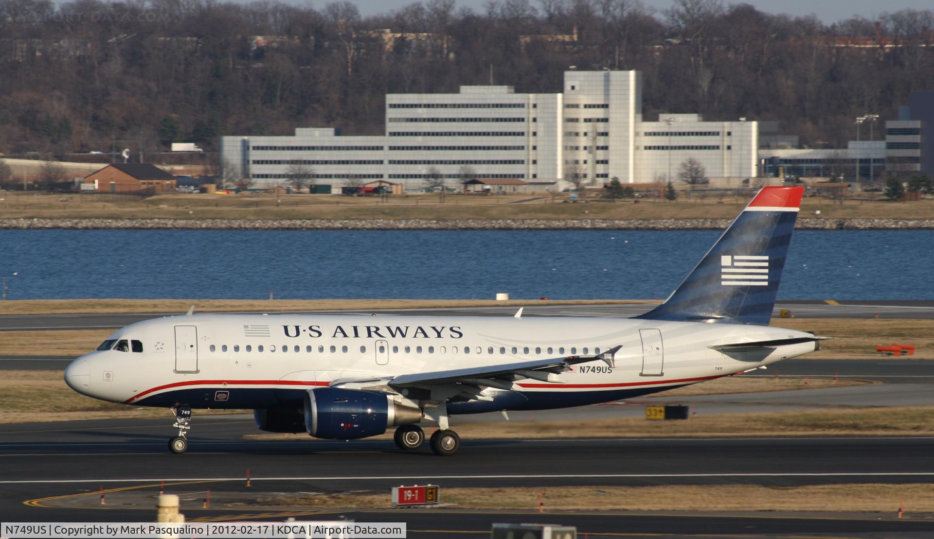 N749US, 2000 Airbus A319-112 C/N 1313, Airbus A319