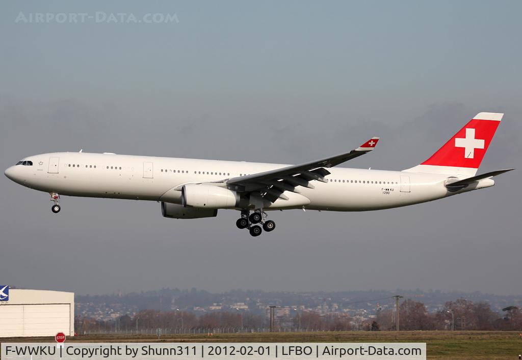 F-WWKU, 2011 Airbus A330-343X C/N 1290, C/n 1290 - To be HB-JHL