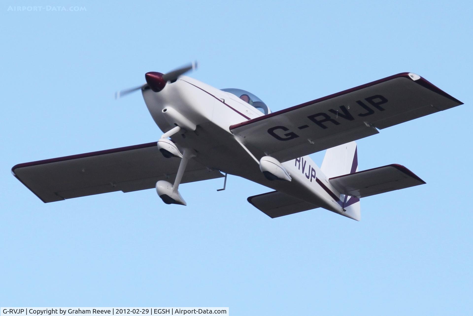 G-RVJP, 2006 Vans RV-9A C/N PFA 320-14364, Just airbourne.