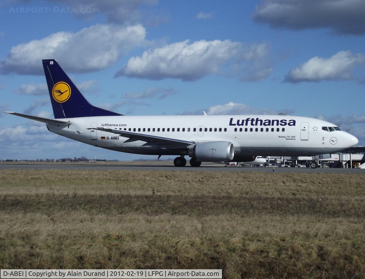 D-ABEI, 1991 Boeing 737-330 C/N 25359, Named 