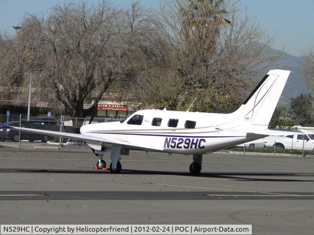 N529HC, 2008 Piper PA-46R-350T Malibu Matrix C/N 4692039, Parked in transient parking