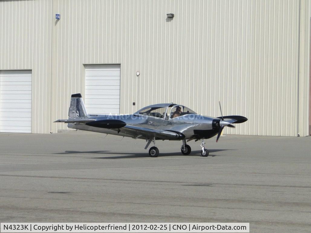 N4323K, 1948 Ryan Navion C/N NAV-4-1323, Taxiing to the runway