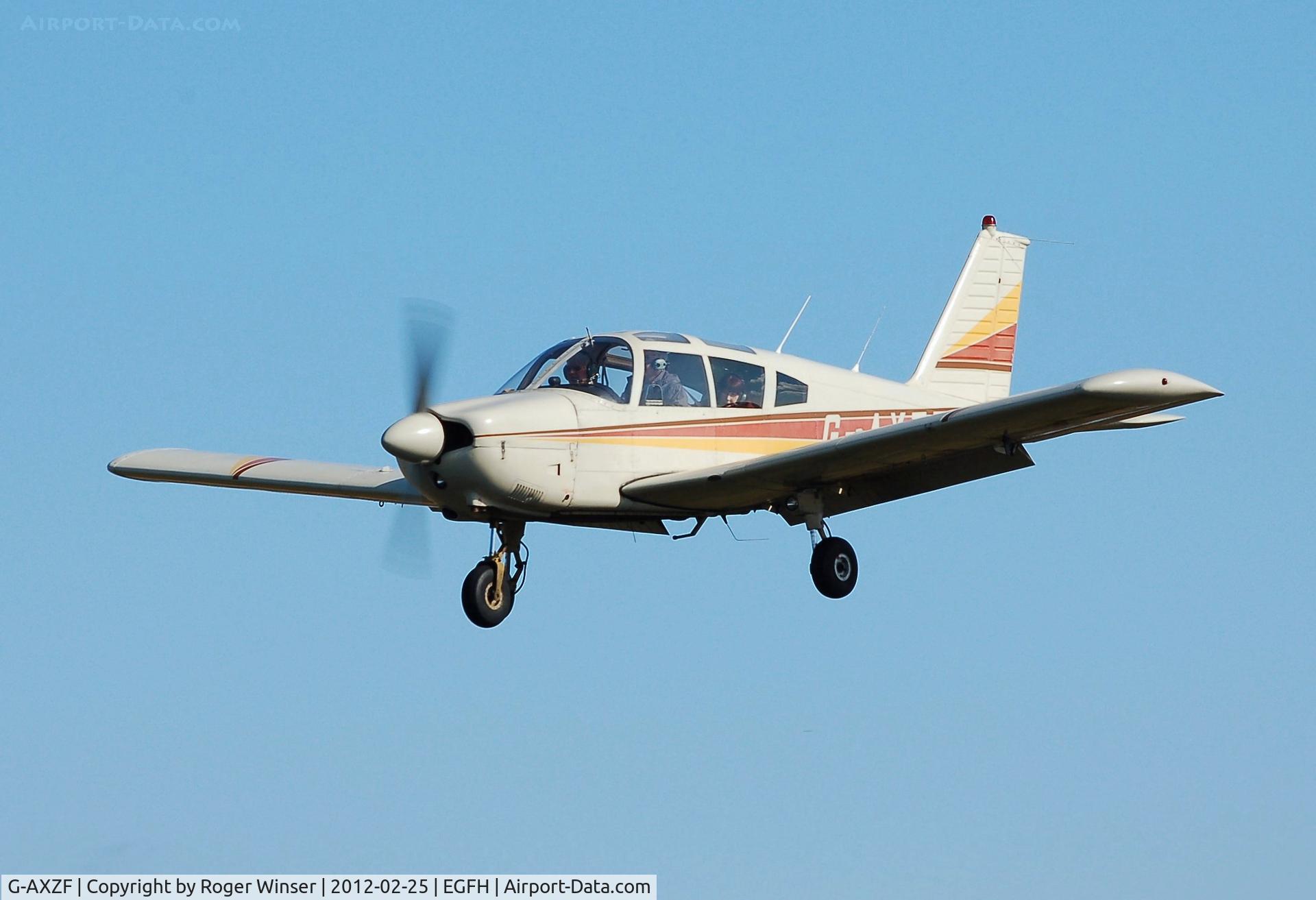 G-AXZF, 1970 Piper PA-28-180 Cherokee E C/N 28-5688, Resident Piper Cherokee operated by Cambrian Flying Club.