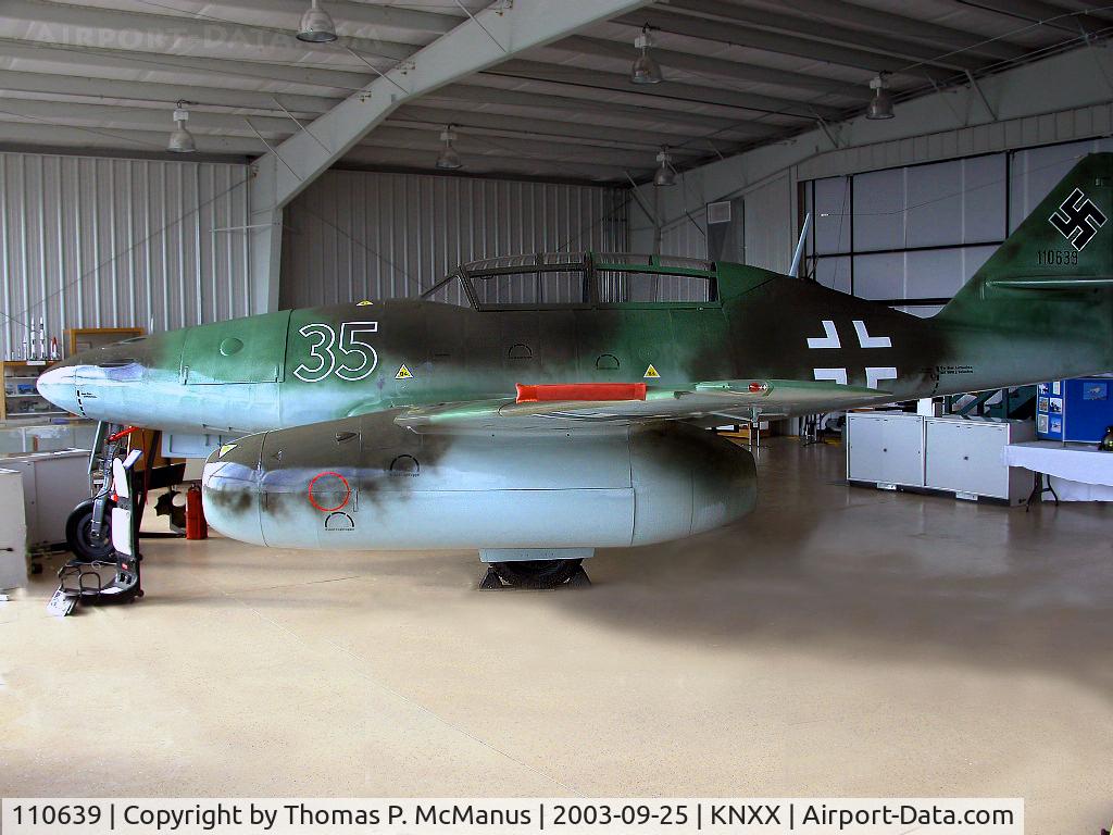 110639, 1942 Messerschmitt Me-262B-1a Schwalbe C/N 110639, Messerschmitt, ME-262-P-1A, 