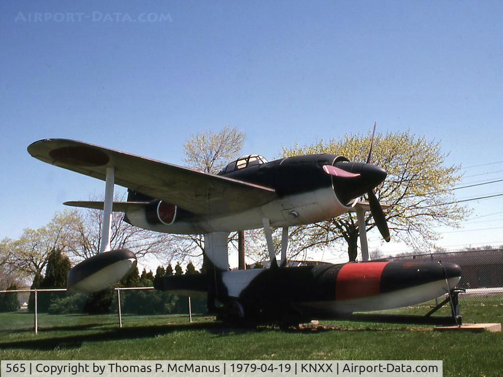 565, Kawanishi N1K1 Kyofu C/N 565, A/C photographed while  on display at the NAS Willow Grove, PA.