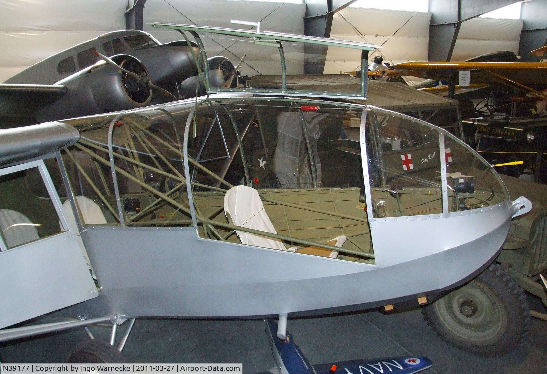 N39177, Taylorcraft G-100 C/N 4183, Taylorcraft G-100 (TG-6) at the Western Antique Aeroplane and Automobile Museum, Hood River OR