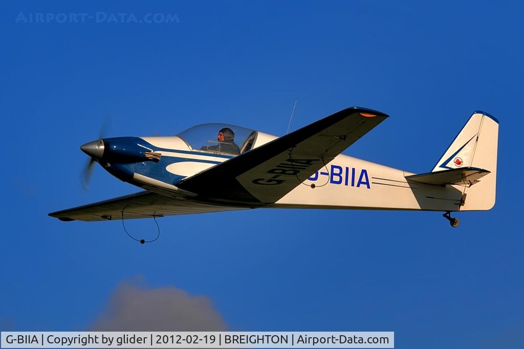 G-BIIA, 1965 Alpavia Fournier RF-3 C/N 51, Departure