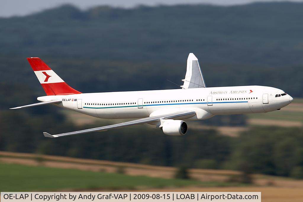 OE-LAP, 2000 Airbus A330-223 C/N 317, Austrian Airlines A330 Model