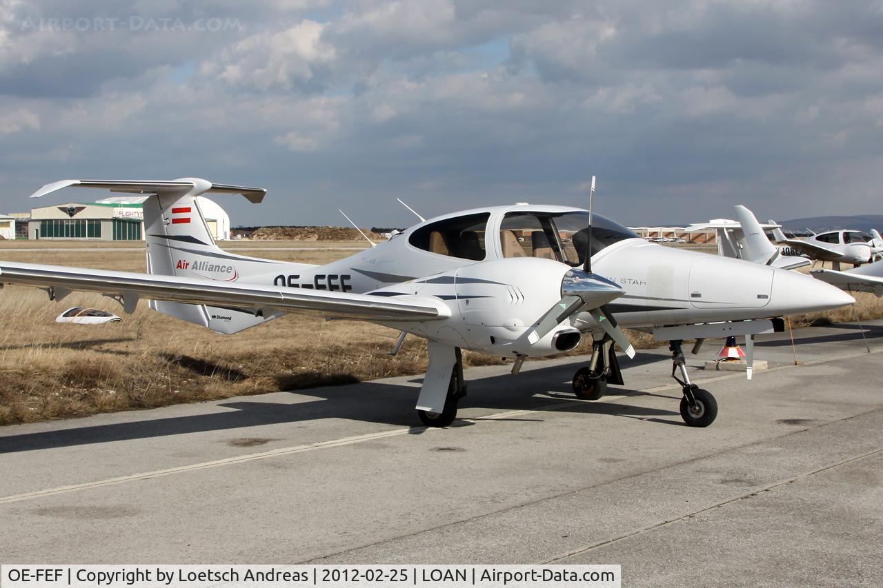 OE-FEF, Diamond DA-42 Twin Star C/N 42.315, Air Alliance / Diamond Aircraft