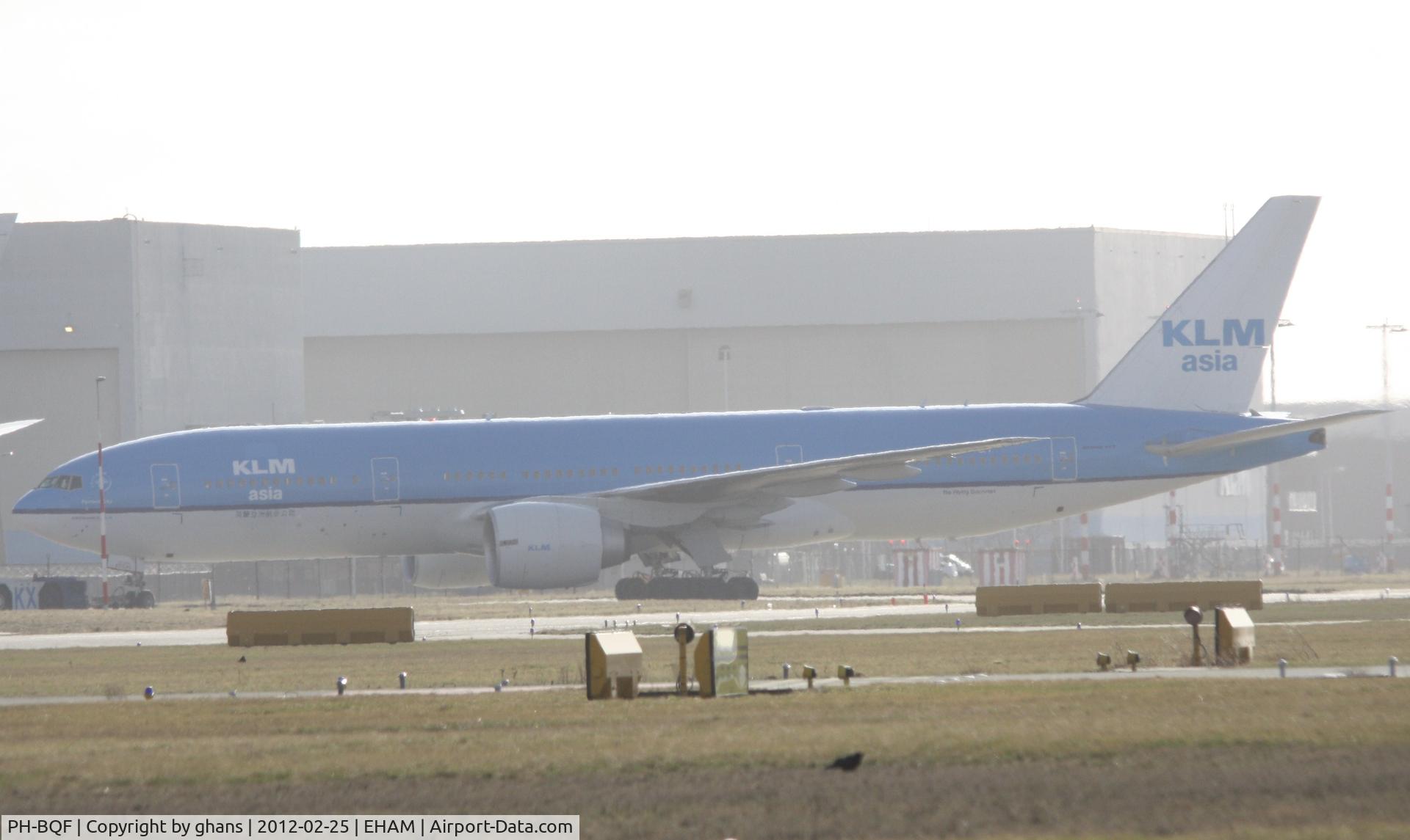 PH-BQF, 2004 Boeing 777-206/ER C/N 29398, First of seven B777 with KLM ASIA titles