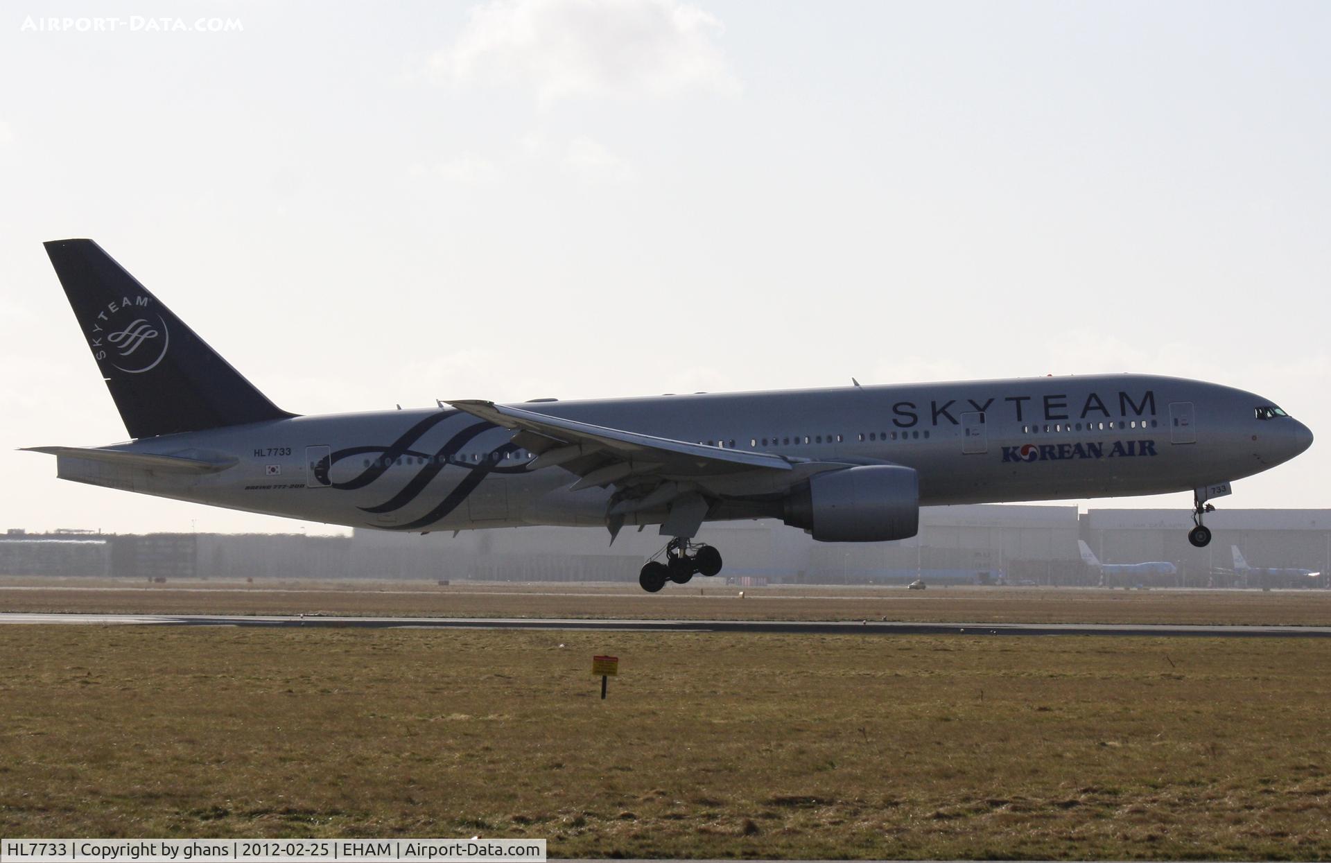 HL7733, 2005 Boeing 777-2B5/ER C/N 34206, Skyteam colors