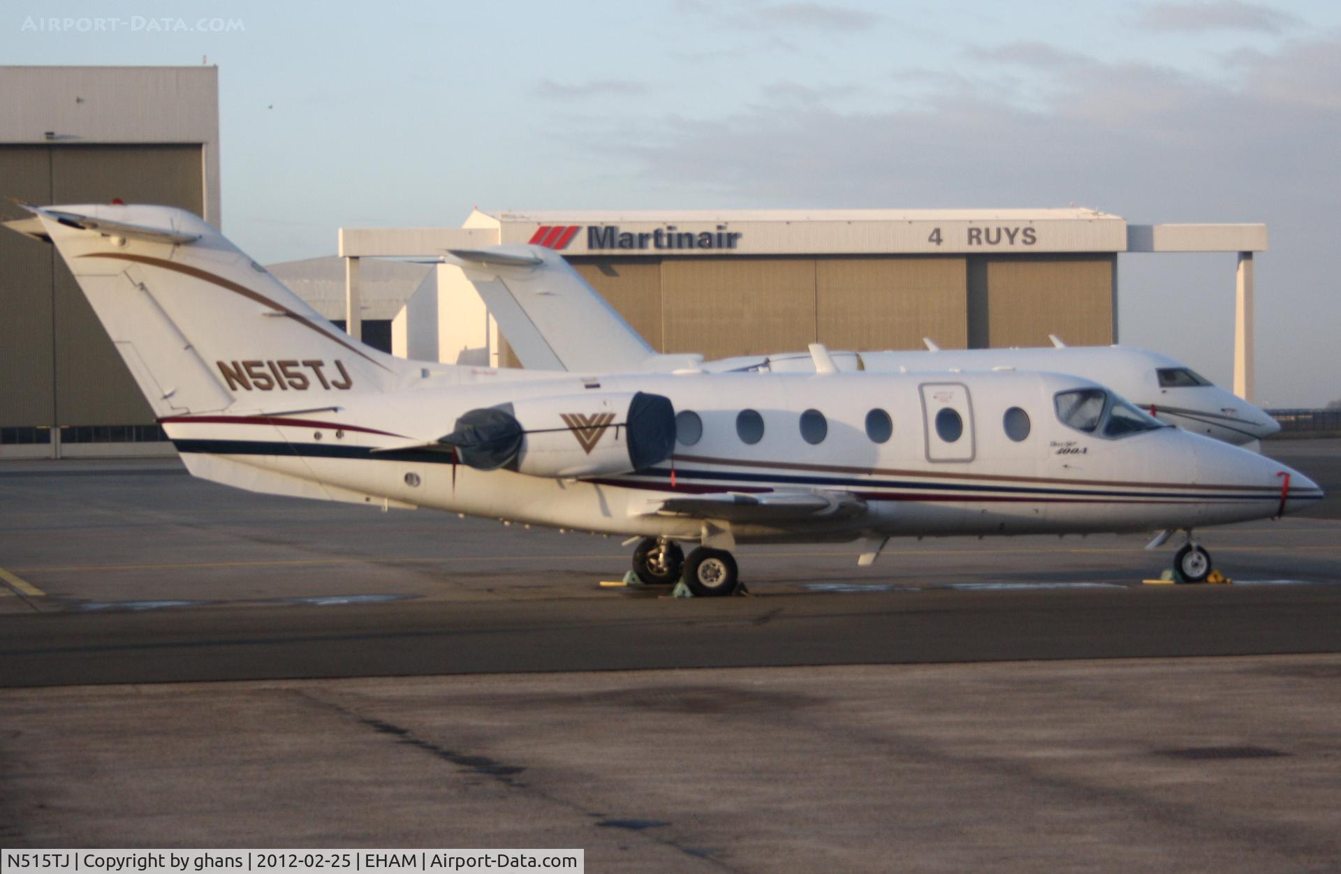 N515TJ, 1999 Raytheon Aircraft Company 400A C/N RK-229, Parked @ Schiphol-East