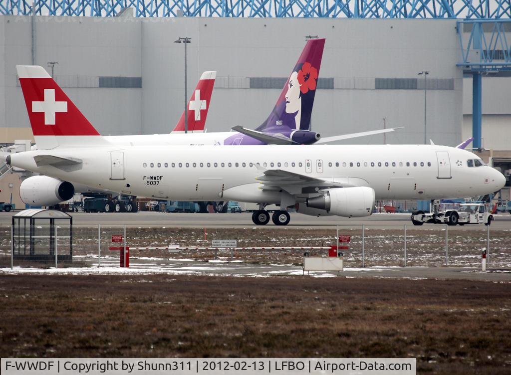 F-WWDF, 2012 Airbus A320-214 C/N 5037, C/n 5037 - To be HB-JLR