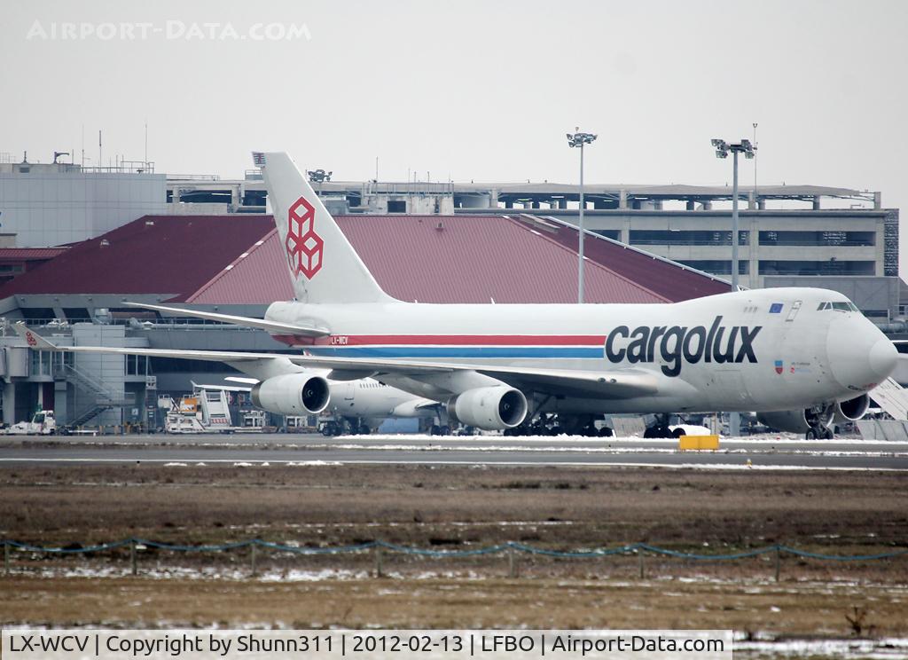 LX-WCV, 2007 Boeing 747-4R7F C/N 35804, Parked at the Cargo apron...