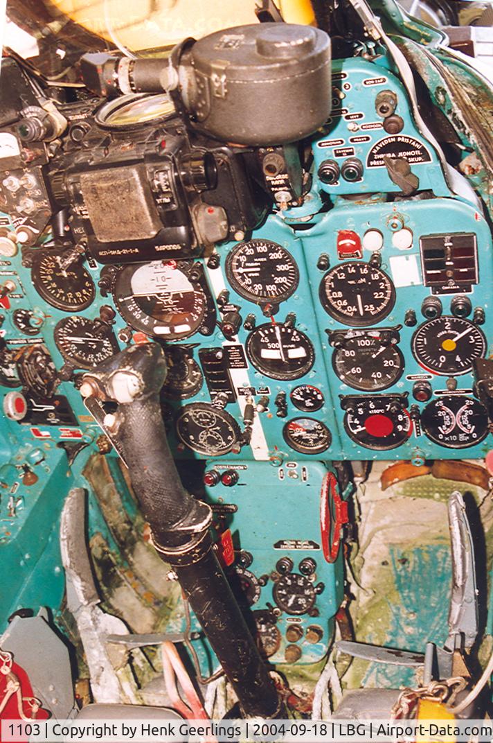 1103, Mikoyan-Gurevich MiG-21F-13 C/N 161103, Musee de L 'Air - Le Bourget Airport