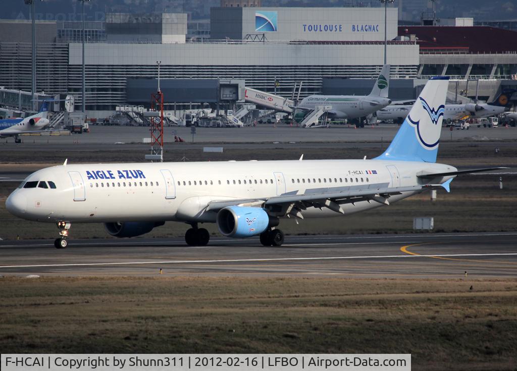 F-HCAI, 2001 Airbus A321-211 C/N 1451, Lading rwy 32L