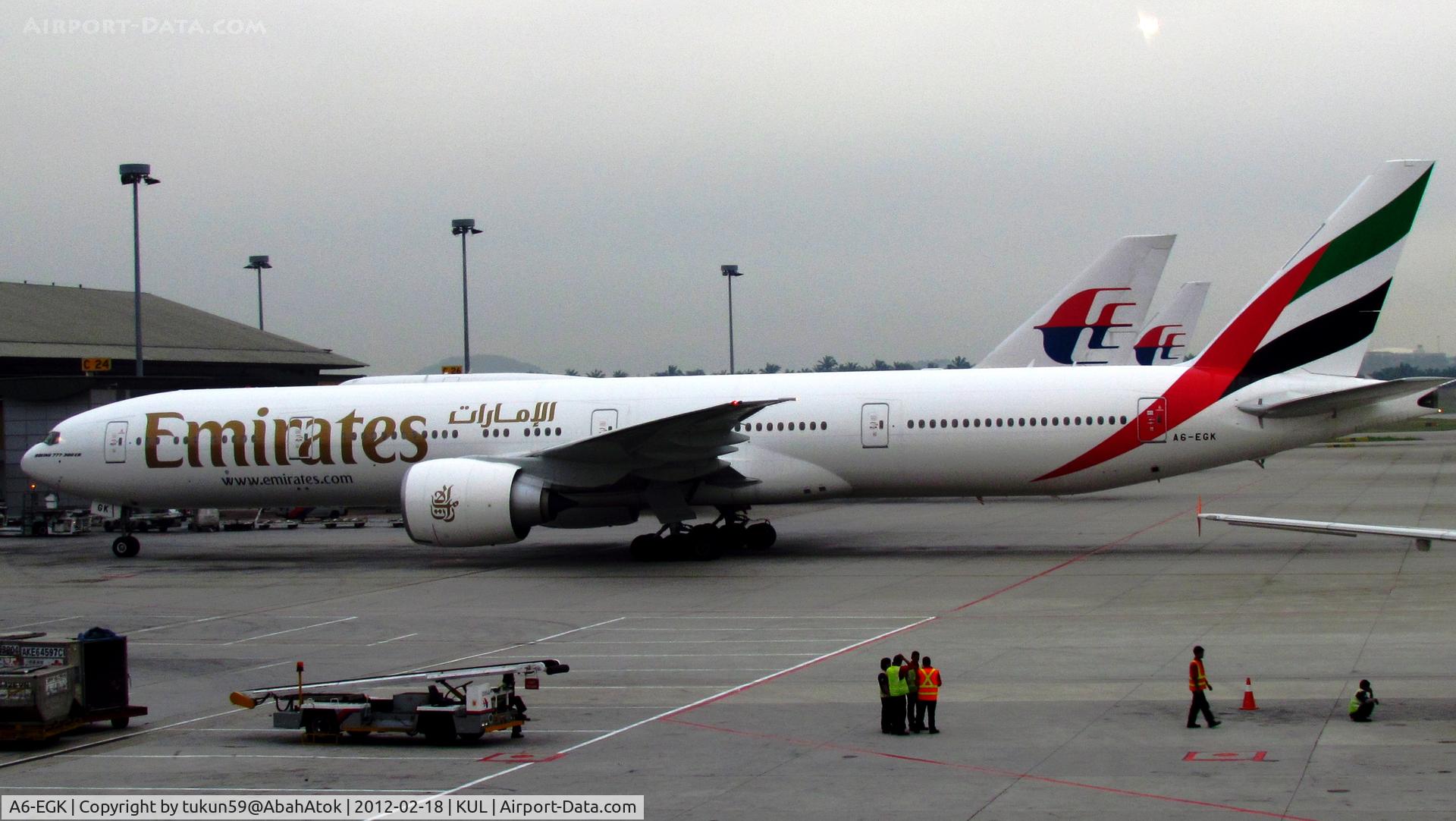 A6-EGK, 2011 Boeing 777-31H/ER C/N 41071, Emirates