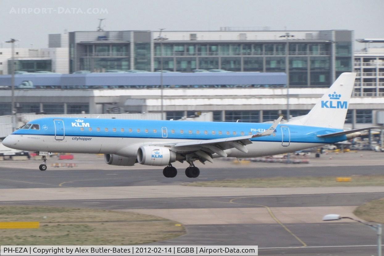 PH-EZA, 2008 Embraer 190LR (ERJ-190-100LR) C/N 19000224, 