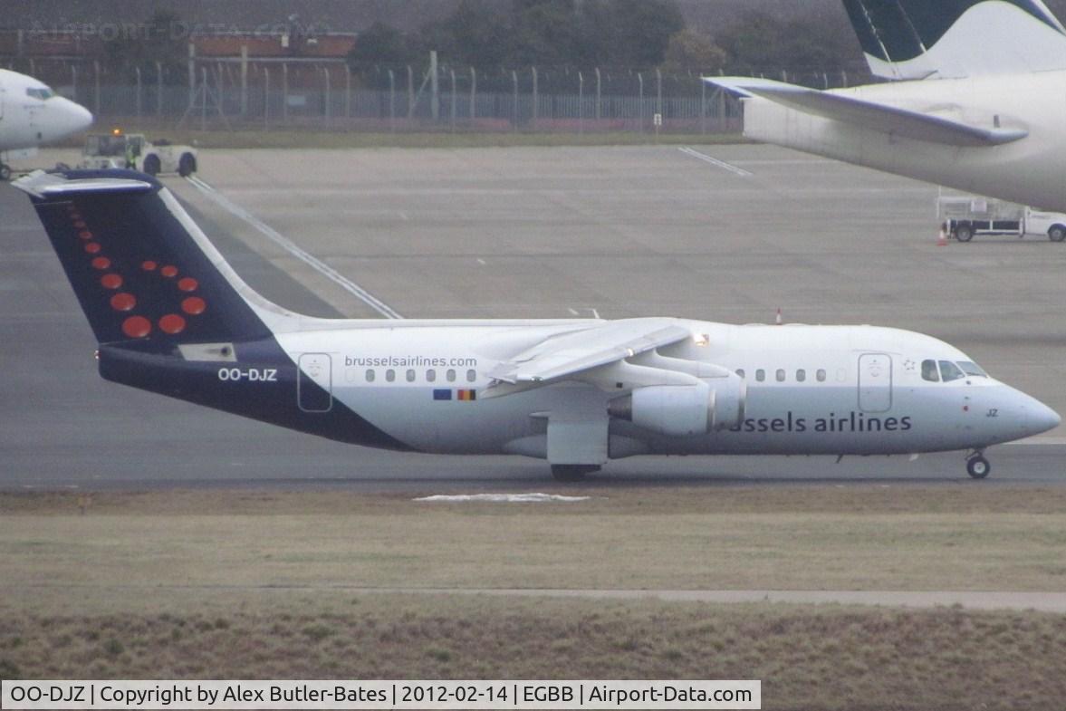 OO-DJZ, 1997 British Aerospace Avro 146-RJ85 C/N E.2305, 