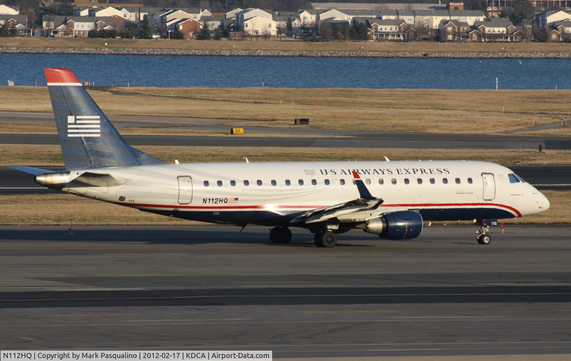 N112HQ, 2007 Embraer 175LR (ERJ-170-200LR) C/N 17000174, ERJ 170-200LR