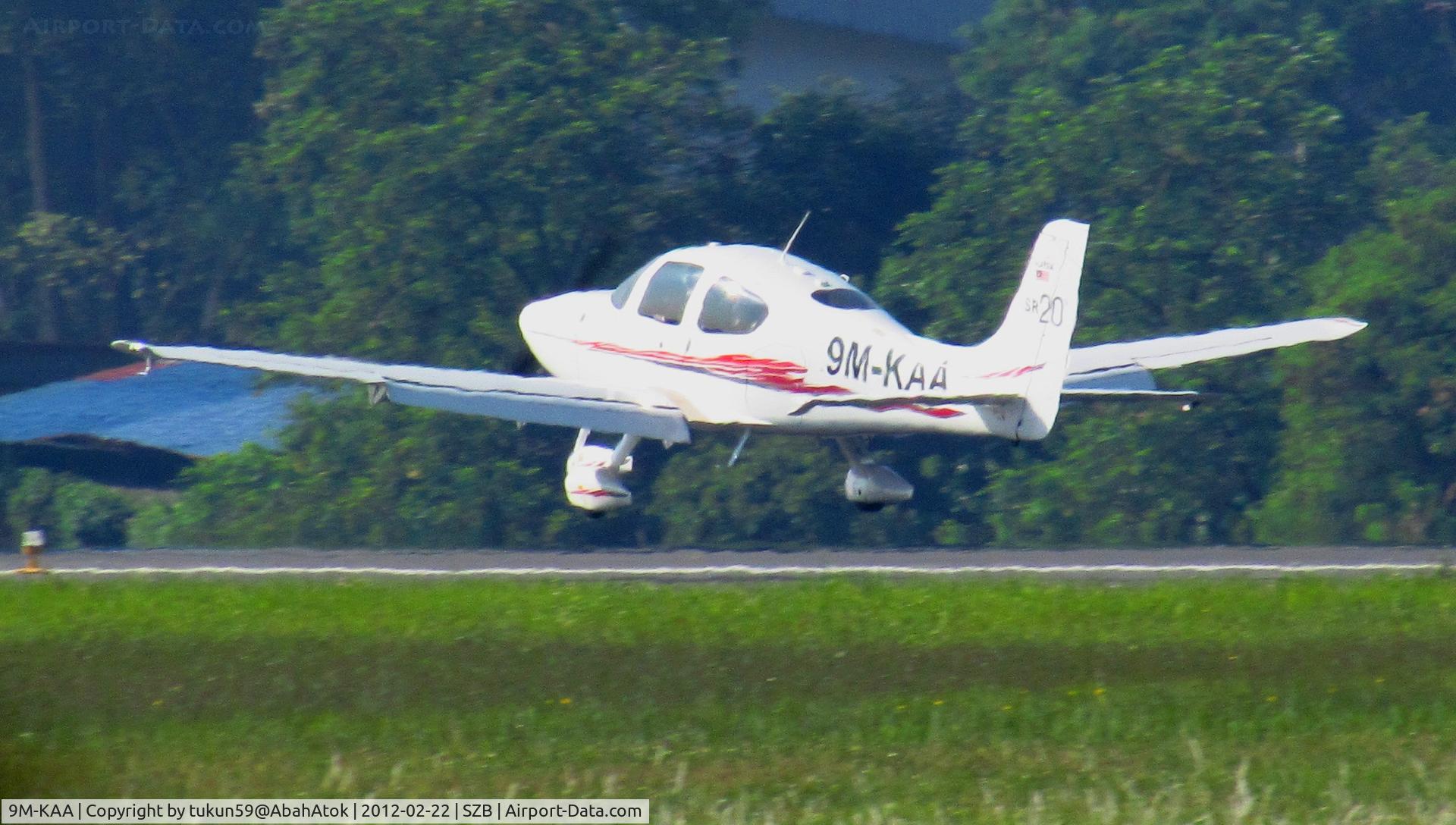 9M-KAA, Cirrus SR20 C/N 2031, Private Plane