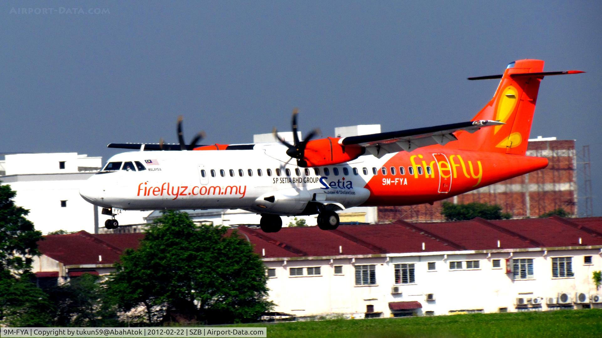 9M-FYA, 2008 ATR 72-212A C/N 812, Firefly
