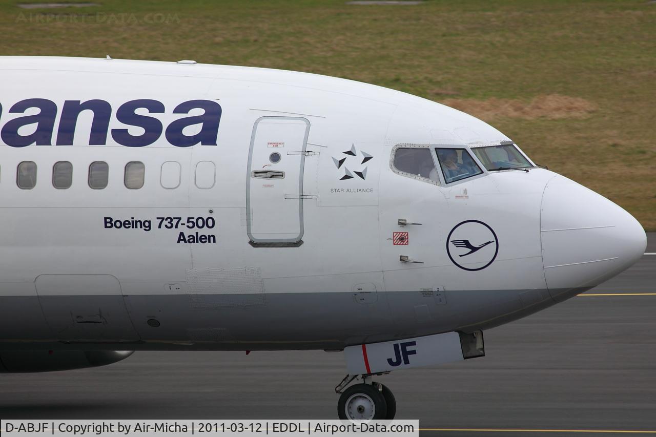 D-ABJF, 1991 Boeing 737-530 C/N 25311, Nice Pilot